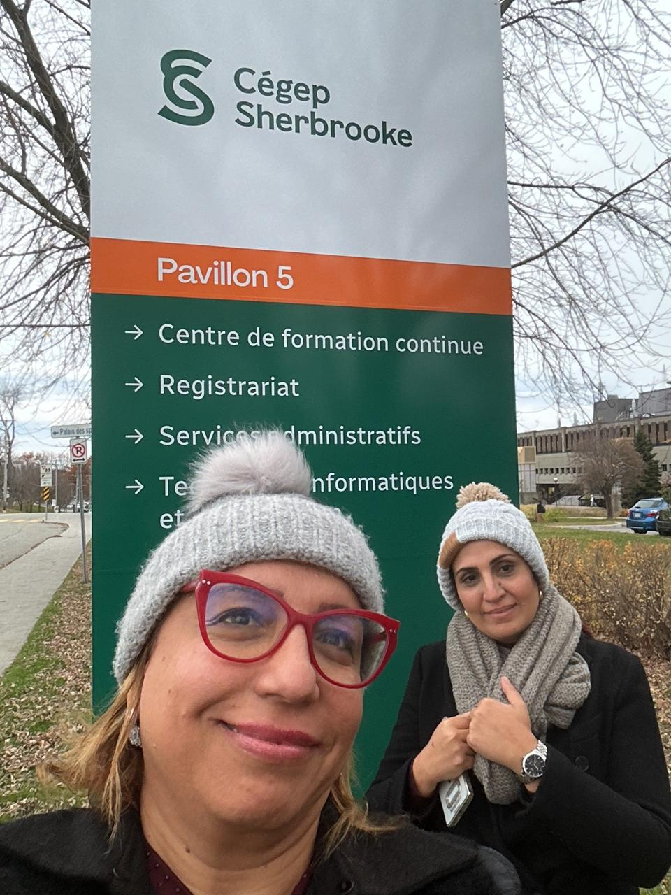 Visite au Cégep de Sherbrooke