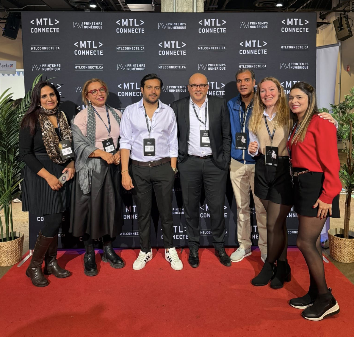 L’équipe ECS Académie à MTL CONNECTE